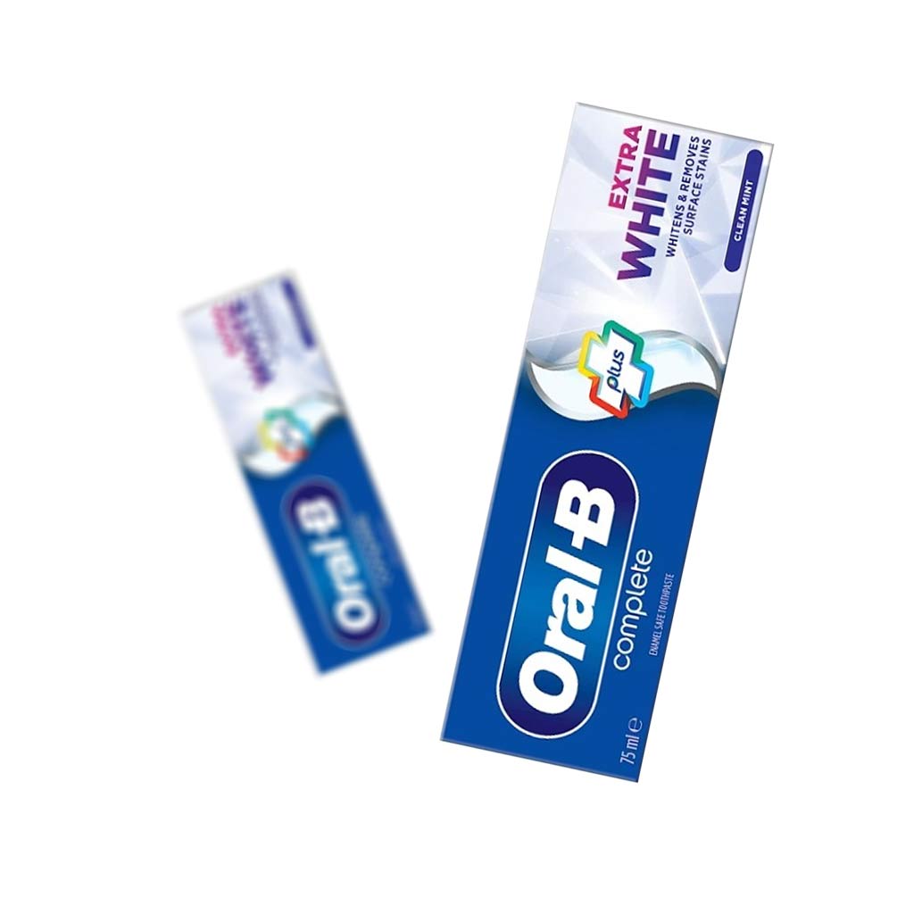 خمیر دندان اورال بی مدل plus extra white new حجم 75 میلی لیتر