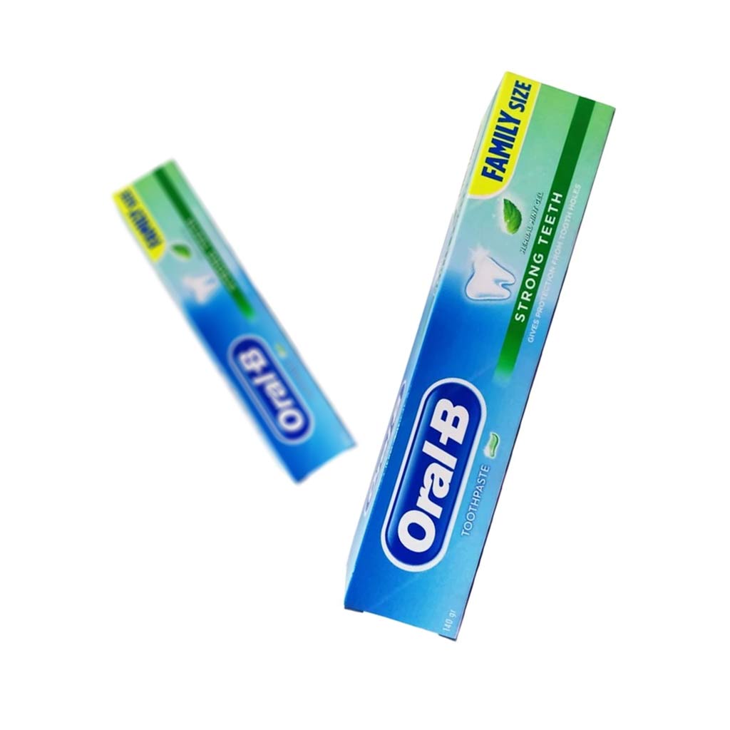 خمیردندان اورال بی مدل STRONG TEETH وزن 140 گرم