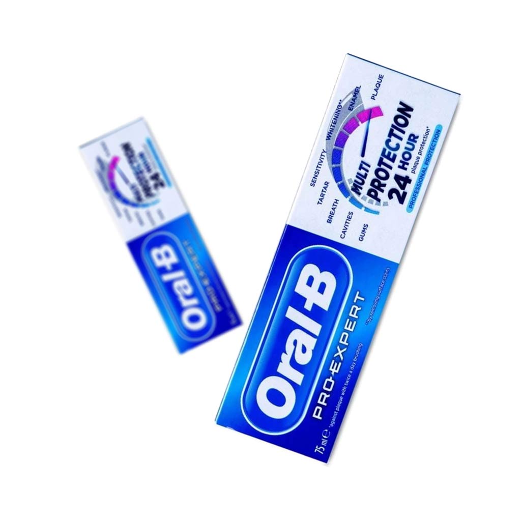خمیردندان اورال بی مدل Multi Protection 24 Hour حجم 75 میلی لیتر