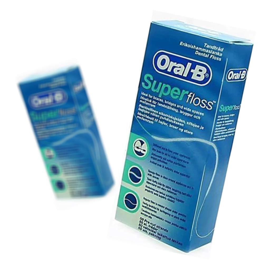 نخ دندان اورال بی مدل Super Floss