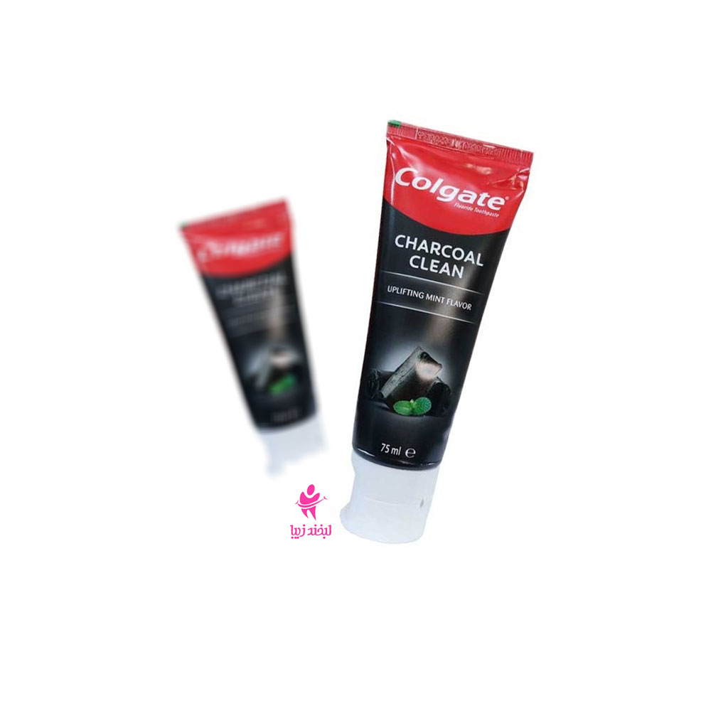 خمیردندان زغالی کلگیت 75 میل مدل Charcoal Clean اورجینال