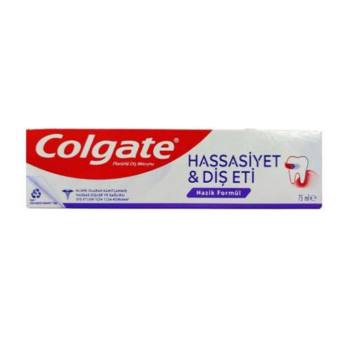 خمیر دندان مخصوص لثه حساس sensitive & gum کلگیت 75 میل