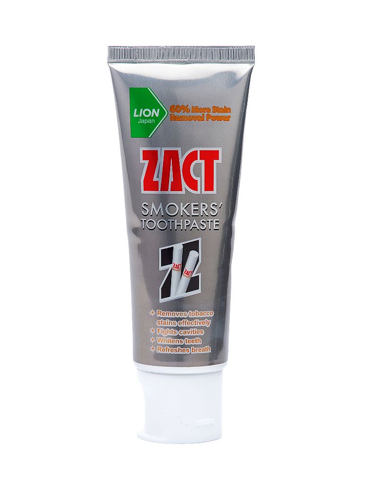 خمیر دندان زاکت ZACT مدل Smookers مناسب افراد سیگاری